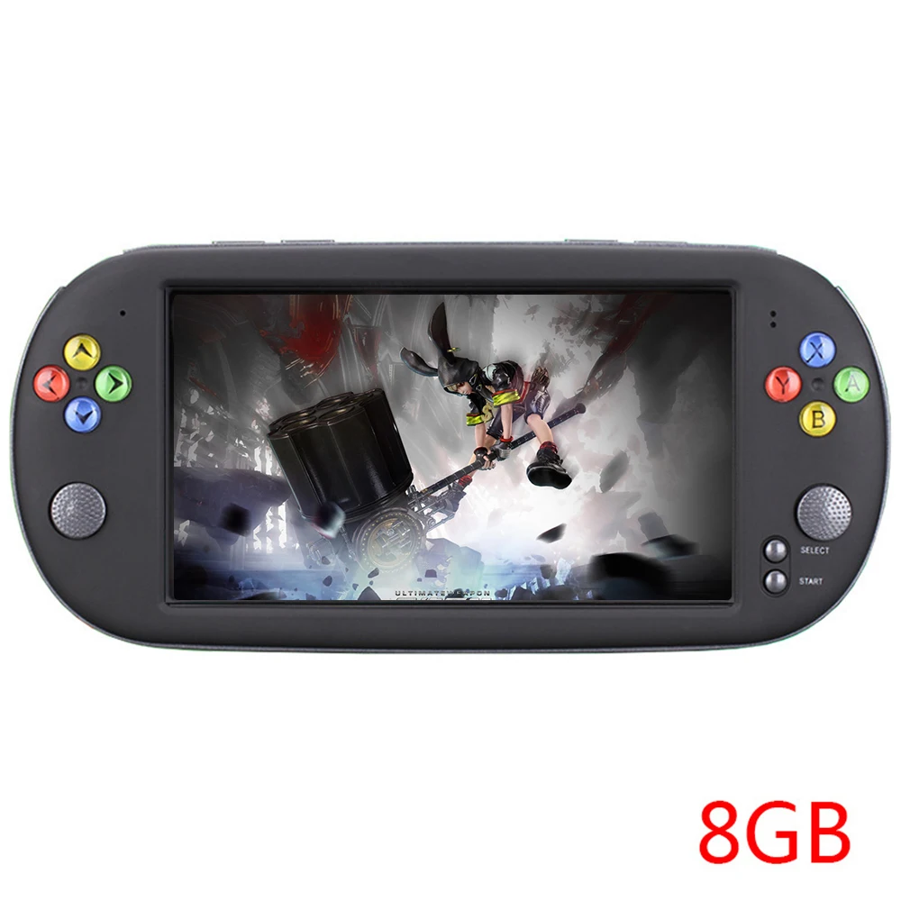 Ретро видео игра X16 игровая консоль для psp игровая консоль Ретро игровая машина для GBA аркадная NES Ностальгический FC - Цвет: 8GB