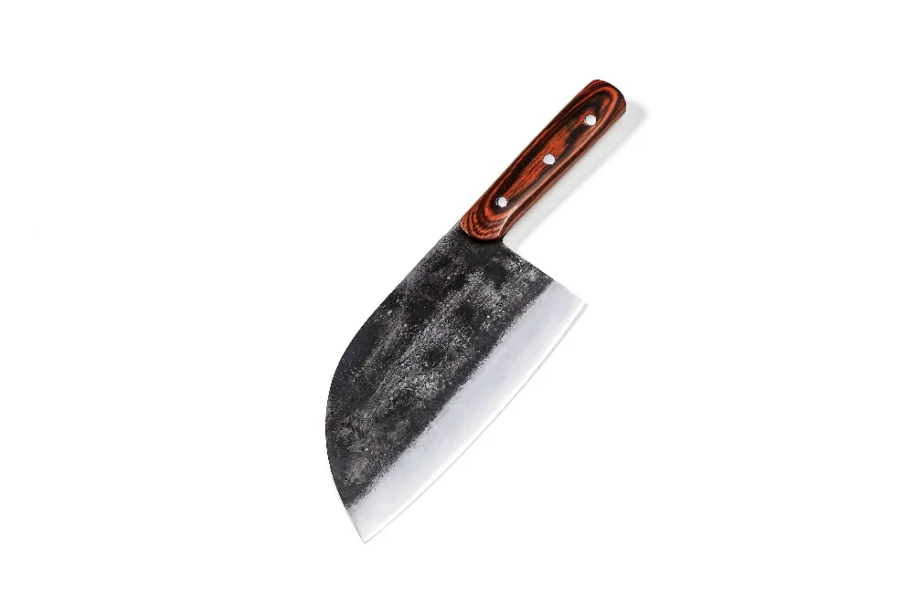 Высокое качество ручной работы бытовой кухни нож для резки мяса нож для нарезки кухня круглый конец Professional Chef специальные ножи