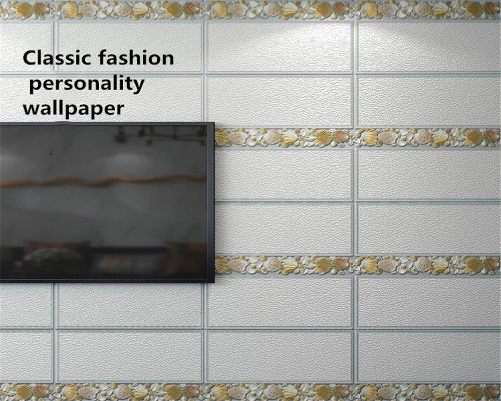 

beibehang Modern minimalist Mediterranean wood grain deerskin wallpaper living room TV background papel de parede papier peint