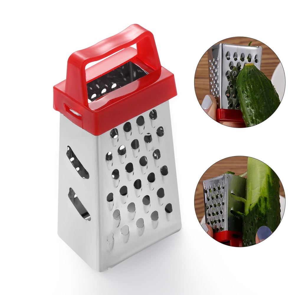 

1PC Mini Multifunction Stainless Steel Potato Slicer 4 Sides Vegetable Handheld Planing Grater Kitchen Utensil Vegetable Tools