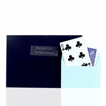 

Free shipping Darkslide card magic tricks just gimmick card magic props