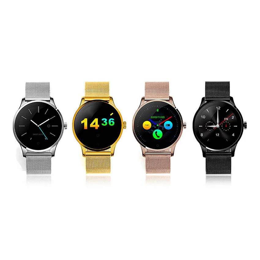 K88H Smart Watch 1 22 дюймовый круглый Экран Поддержка монитор сердечного ритма Bluetooth