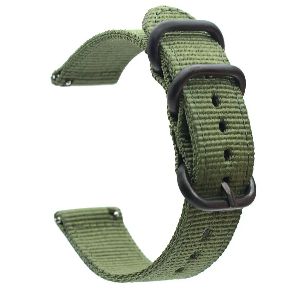 22 мм 20 мм Тканые нейлоновые ленты для samsung gear S3 Classic S2 Galaxy Watch 42 мм 46 мм браслеты ремни 18 мм 24 мм универсальный ремешок для часов