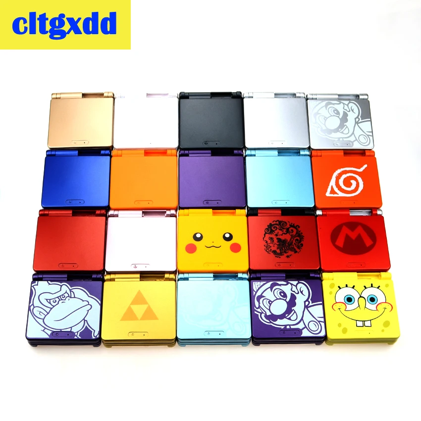 cltgxdd Cartoon Full Housing Shell Replacement For Nintendo Gameboy Advance SP For GBA SP Game Console Cover Case