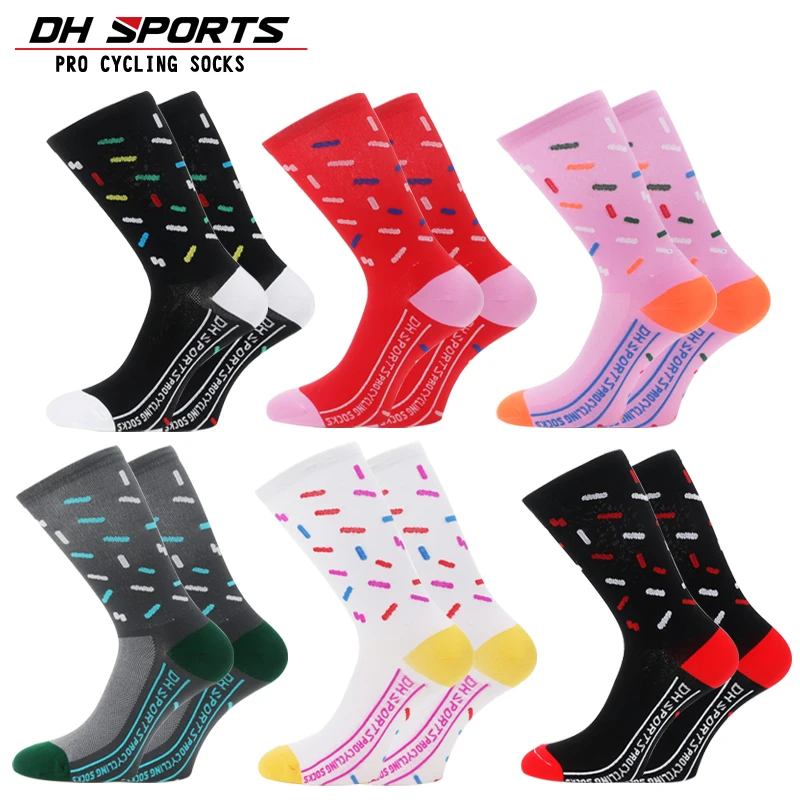 

2018 New Professional Cycling Socks Men Women Outdoor Road Bicycle Breathable Socks Brand Running Compression Sport Socks