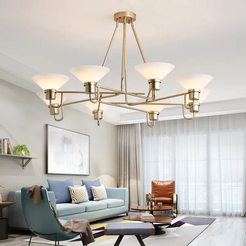

Modern LED chandeliers lighting Iron suspended lamps luxury deco fixtures living room lighting luminaires bedroom hanging lights