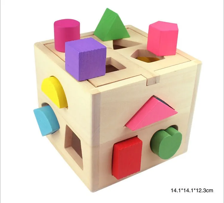Давайте сделаем игрушки для детей первоначально Ecofrirendly нетоксичные плотная деревянные детские игрушки обучения машины Детские подарок