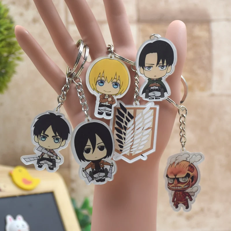 key ring attack on titan levi