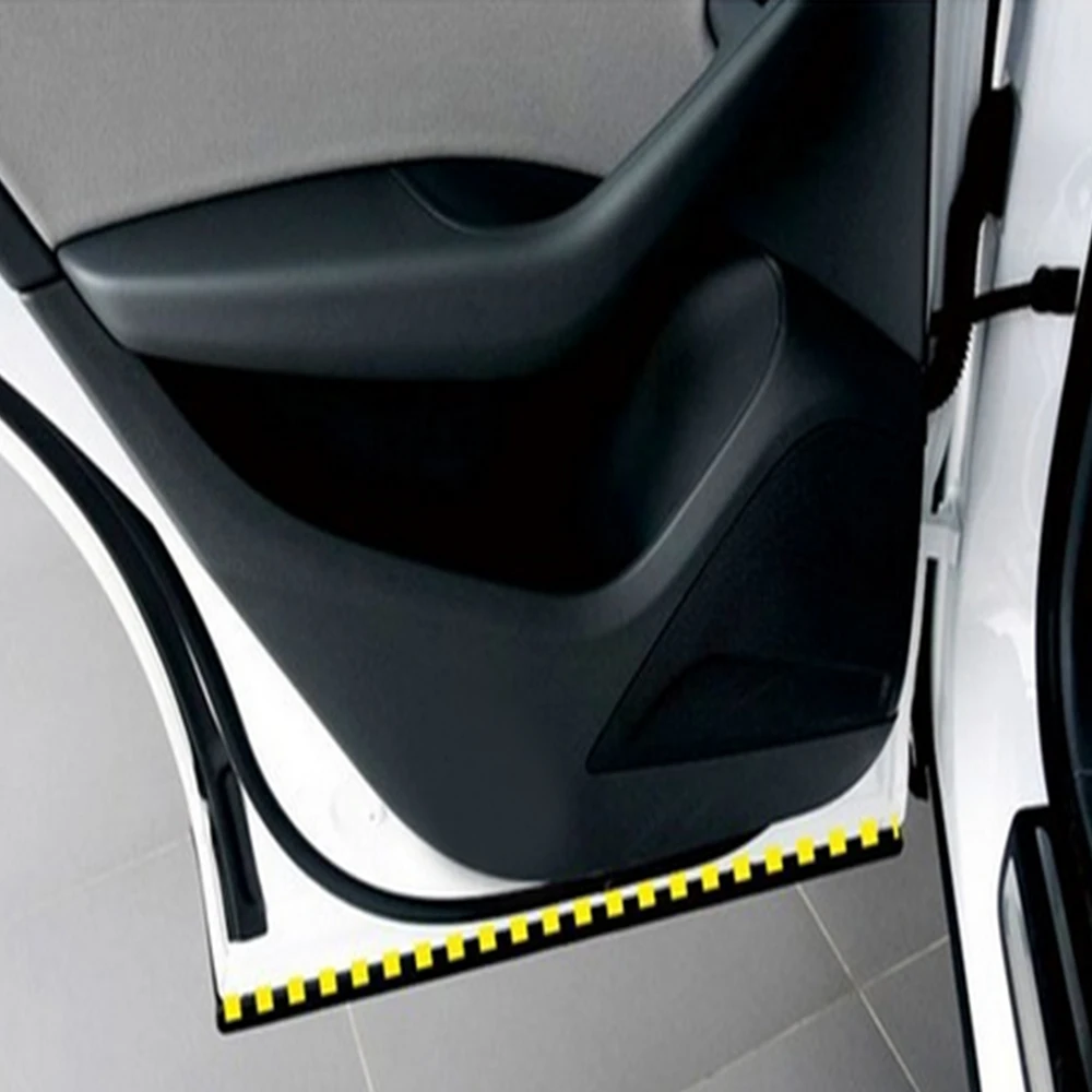 Накладка на дверь автомобиля P Тип уплотняющая Резиновая лента автомобильный Стайлинг водонепроницаемый с двухсторонними клейкими наклейками Автомобильная звукоизоляция