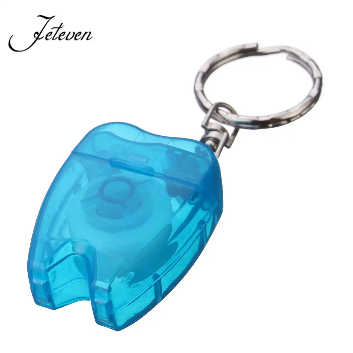 New Portable Mini Tooth keyring Chain 15 M Dental Floss For Teeth
