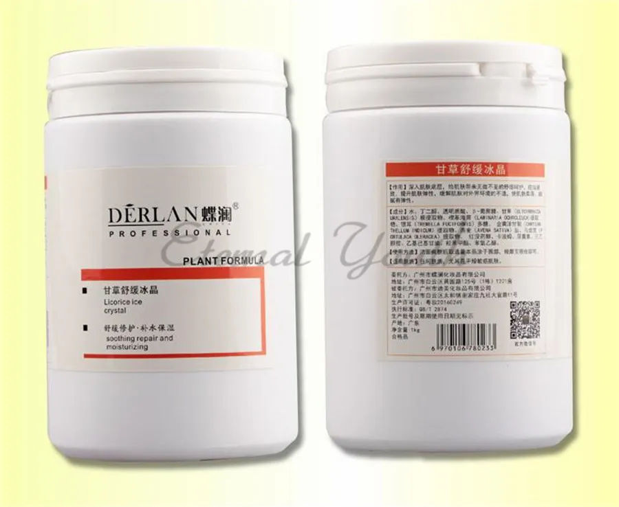 Cristais de Gelo Sangue de Hidratação Uralensis Glycyrrhiza Alcaçuz Calmante Reparação Vermelho 1000 ml 5 Beleza e saúde