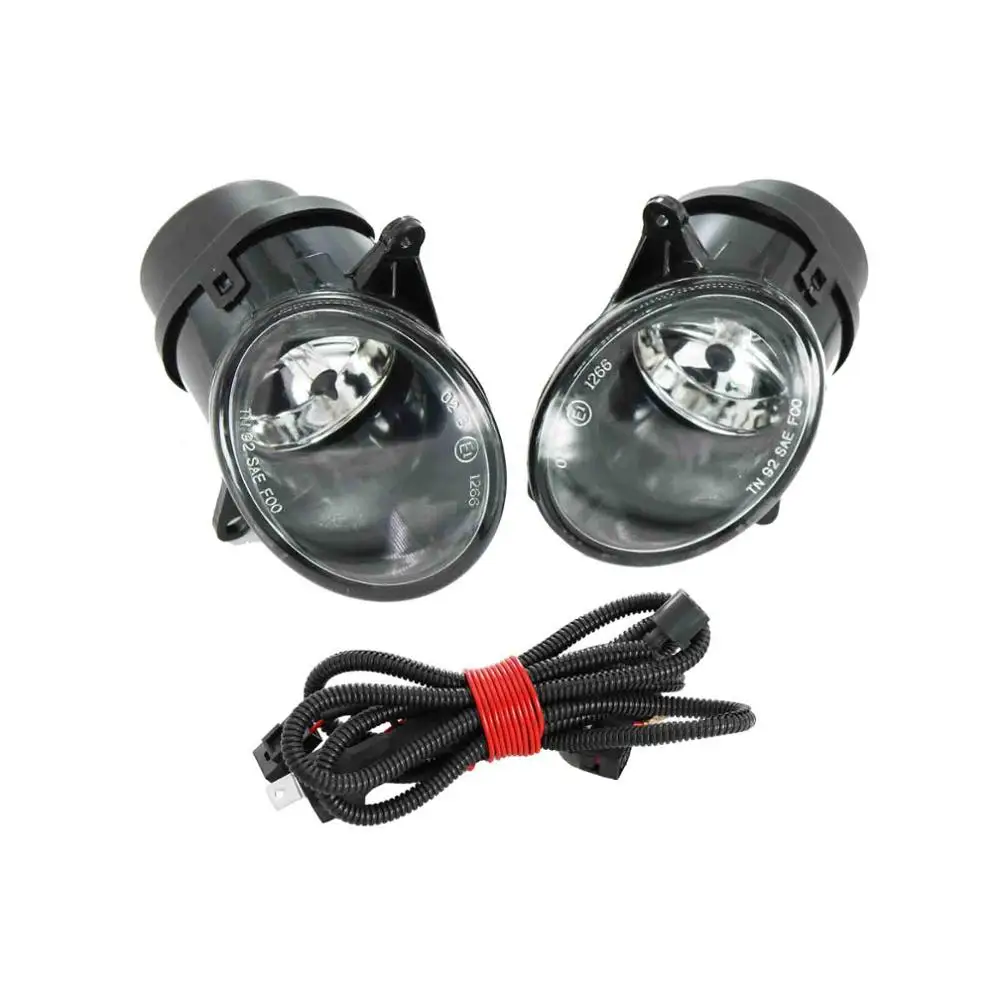 

For Audi A6 C5 S6 Quattro 2002-2005 Front Halogen Fog Light Fog Lamp Assembly With Bulbs Wire