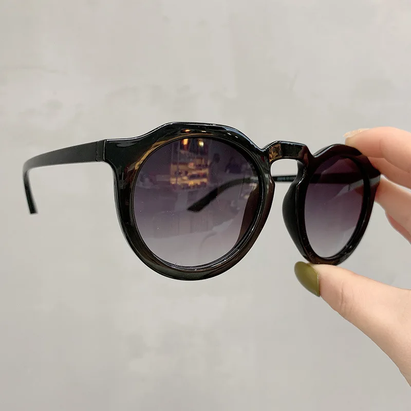 VWKTUUN, круглые солнцезащитные очки для женщин, модные, желеобразные, цвет, для женщин, леди, роскошные оттенки, UV400, винтажные очки, спортивные очки для вождения - Цвет линз: color 1