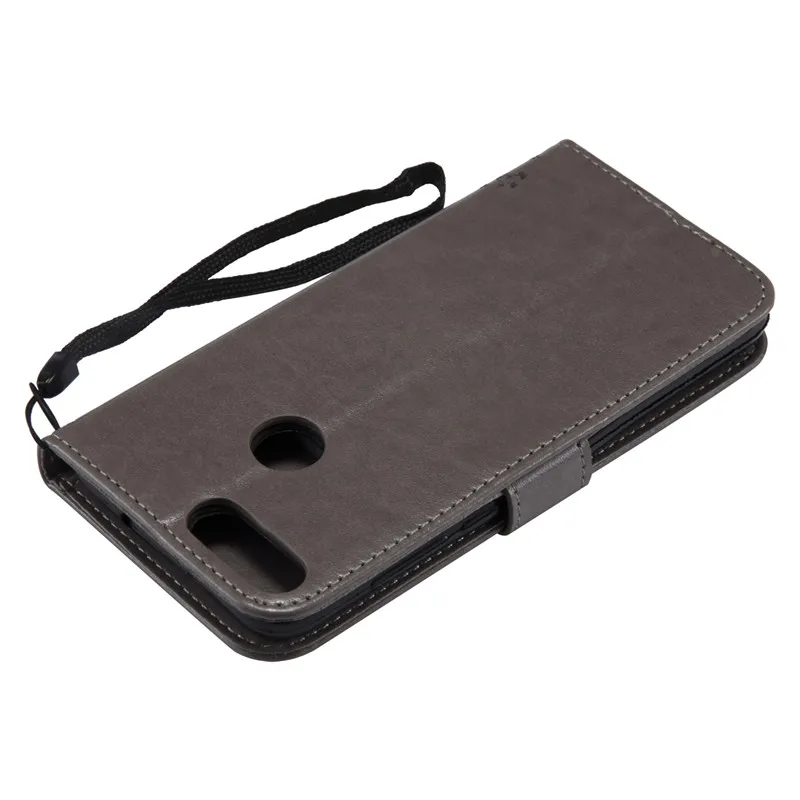 For Huawei P Smart Case Huawei P Smart Case Cover Luxury Wallet PU Leather Flip Cases For Huawei P Smart PSmart FIG-LX1 (6)