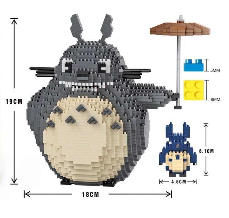 Balody Mini Blocks  Totoro 16007_1