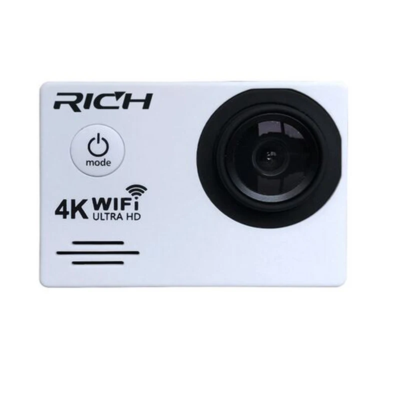 2018 Новая Спортивная камера RICH J550R s 4K 2 7 K 1080P Экшн 16MP WiFi 30M Водонепроницаемая 2.0LCD Full