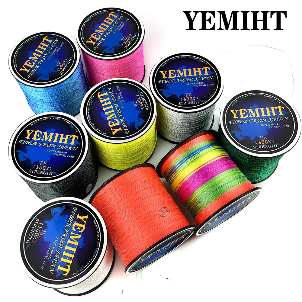 YEMIHT 100 M 300 M جديلة خط الصيد 4 السواحل PE المتعددة الشعيرات خيط صنارة الصيد ل الكارب الصيد YEMIHT 100 M 300 M جديلة خط الصيد 4 السواحل PE المتعددة الشعيرات خيط صنارة الصيد ل الكارب الصيد