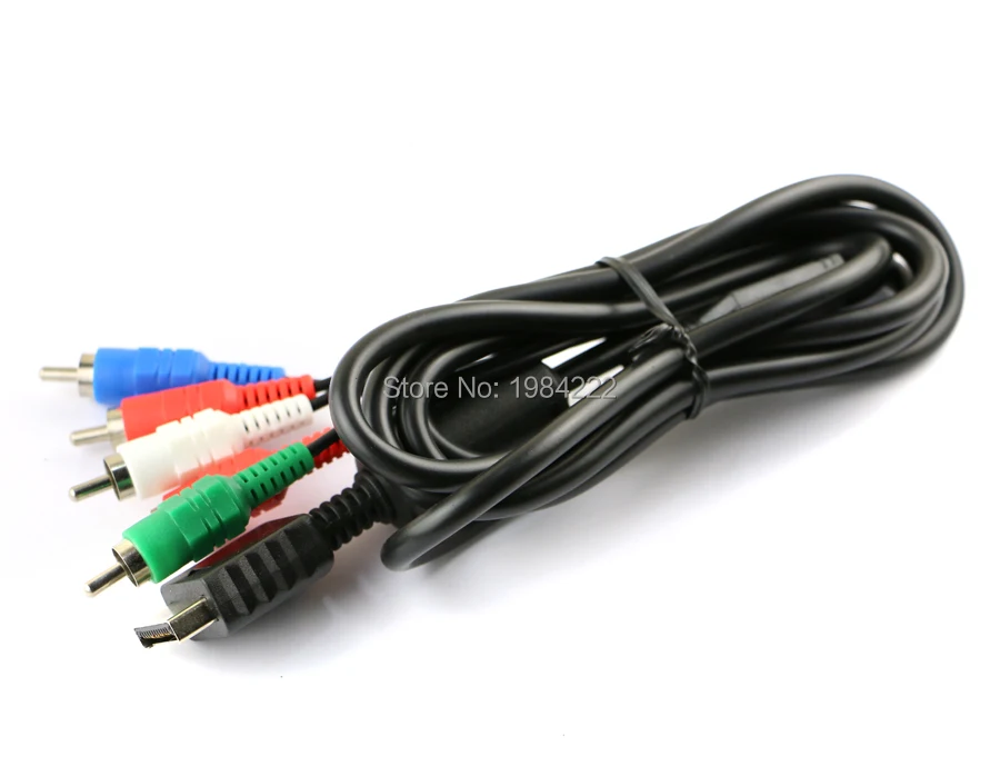 1.8M 6Ft Nuovo Arrivo Hd Component Rca Av Cavo Video-Audio Per Playstation 2 3 Ps2 Ps3 Ocgame