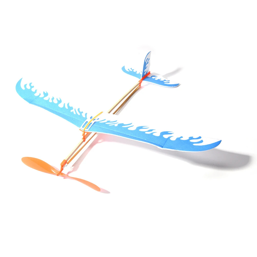 

Creative DIY Assembly Model Building Kit Children Adult Educational Funny Toy Rubber Band Aircraft 1 Pcs Aircraft Model Fun Toy