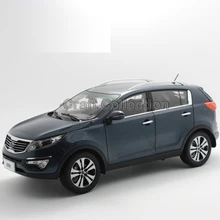 Kia Sportage R Blue Alloy SUV Model Diecast Cars 1:18 Toy Car Gifts Craft Miniature
