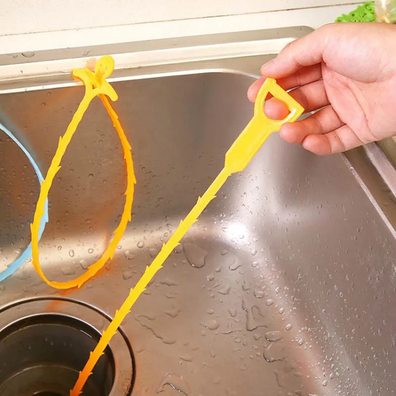 

Long Sewer Filter Drain Cleaner Tools For Kitchen Tools bathroom Accessories Sewer Cleaner Hair Remover Household Hand-Tools