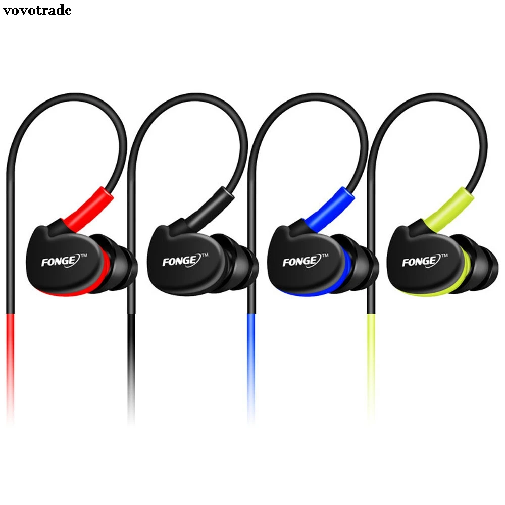 Waterproof Earphones In Ear Earbuds HIFI Sport Headphones Headset Bass