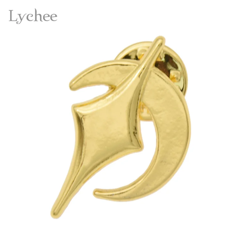 

Lychee Japan Anime Danganronpa Badge Gold Color Metal Cosplay Brooch Pin Jewelry for Men Women