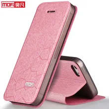 mofi original for iphone 5s case SE girl leather flip cover SE ultra thin silicon cover for iphone 5 5S case accessories