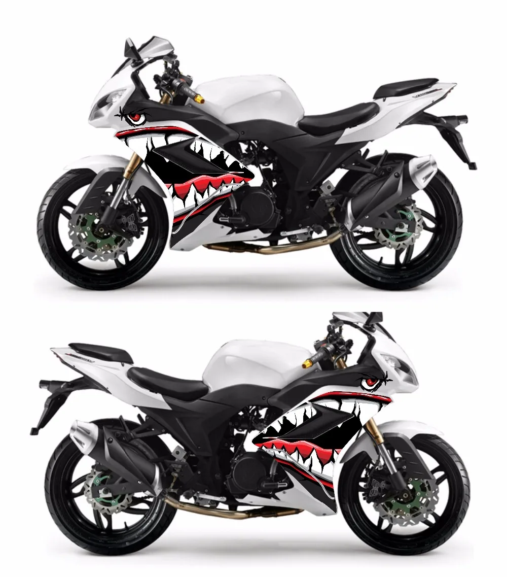 Наклейки с аппликацией для Kawasaki Little Ninja Z250 300 аксессуары гоночных автомобилей и