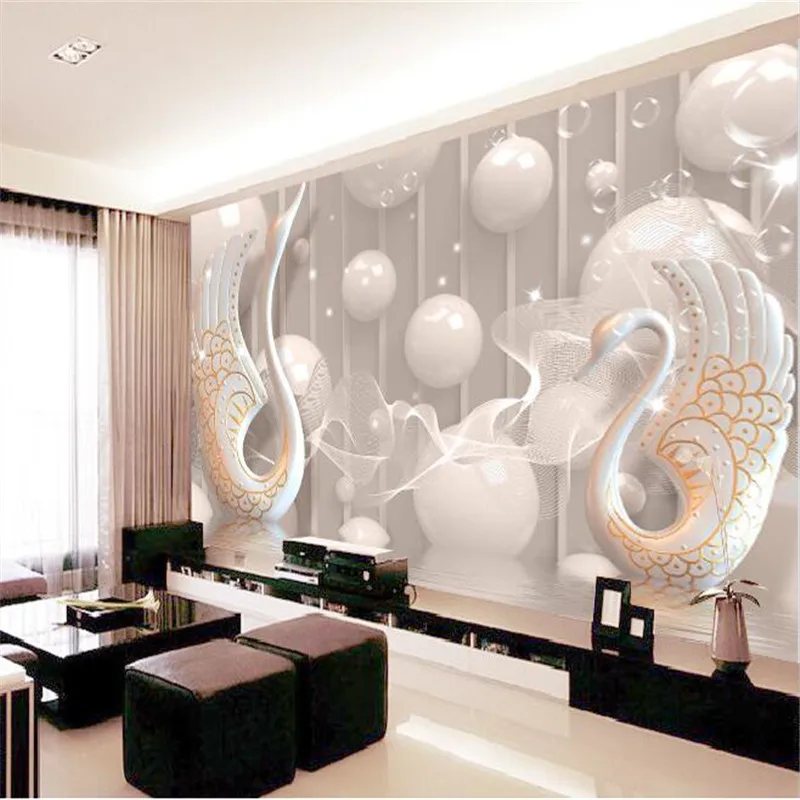 tapeten 3d tapete europaischen white swan kreis wandmalerei schlafzimmer wohnzimmer tv kulisse ktv streifen abstrakte wandtapete in steinoptik weiss tapeten 3d tapete europaischen white swan kreis wandmalerei schlafzimmer wohnzimmer tv kulisse ktv streifen abstrakte wandtapete in steinoptik weiss