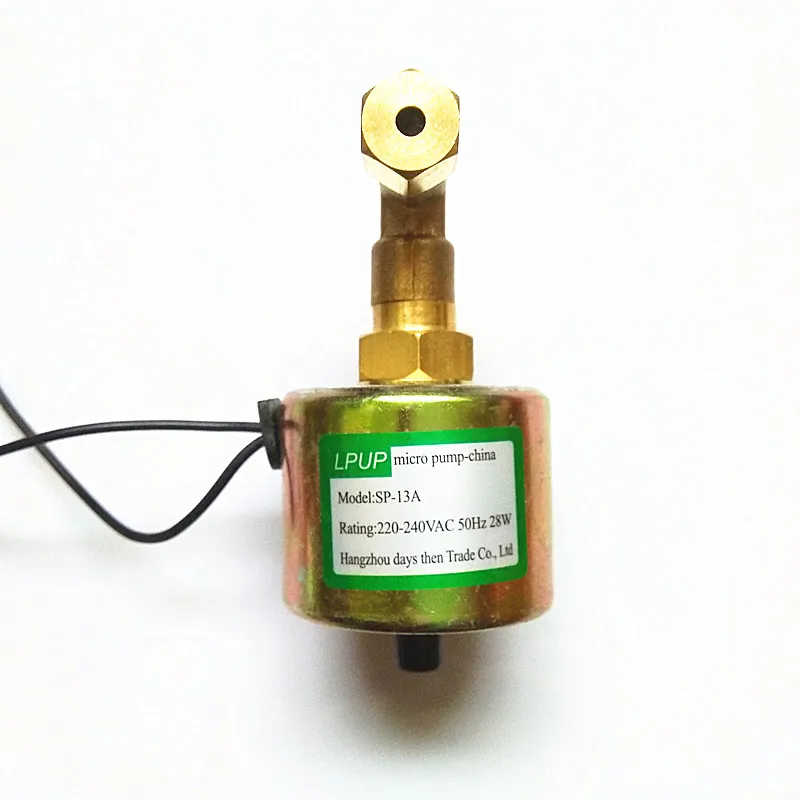

High-pressure electromagnetic pump Model SP-13A Power 220-240VAC-50Hz Power 28W