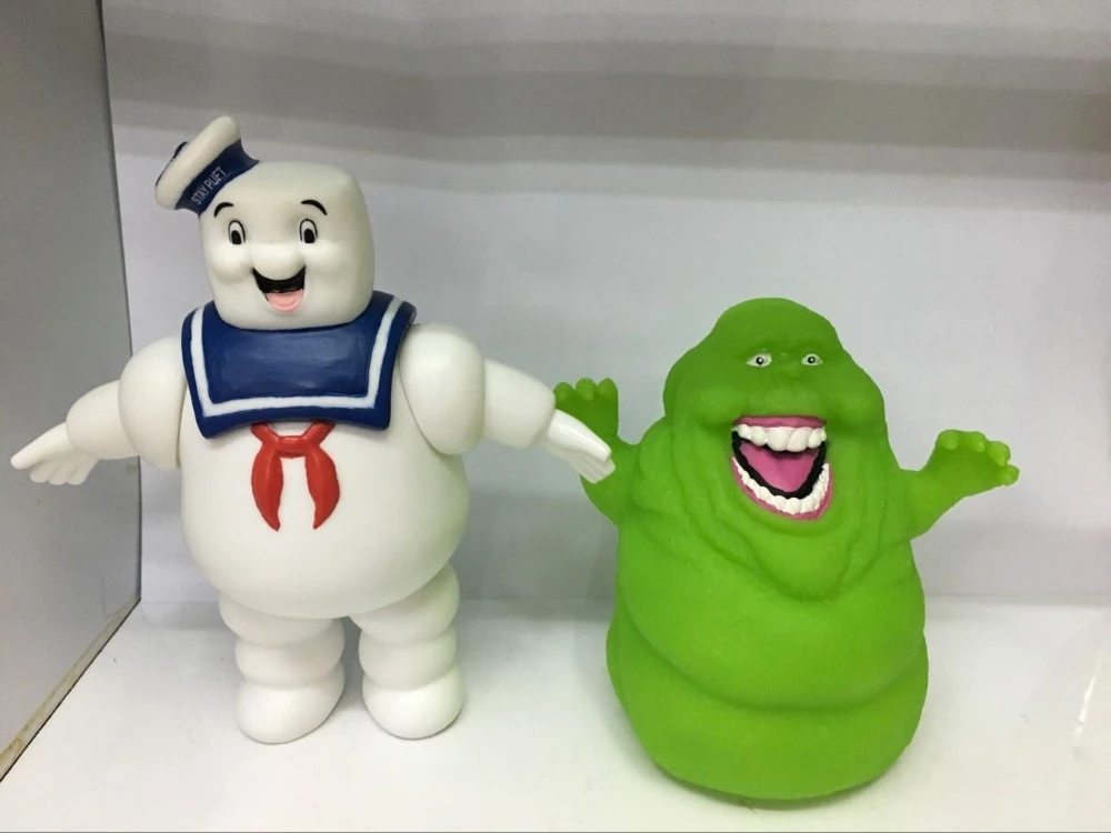 Ghostbusters cartoon green ghost