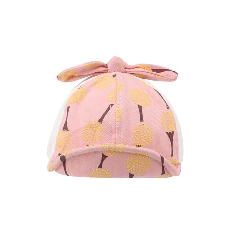 Fashion Flower Baby Girls Hat Mesh Summer Sun Cap Bowknot Cute Baby Hat For Girls Breathable Infant Boy Cap Baby Girls Clothing (8)