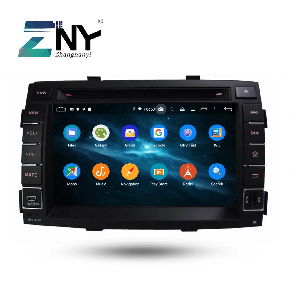 Perfect 7" HD Android 9.0 Car DVD For Kia Sorento 2009 2010 2011 2012 Auto Radio FM Stereo WiFi DSP Navigation Audio Video Backup Camera 2