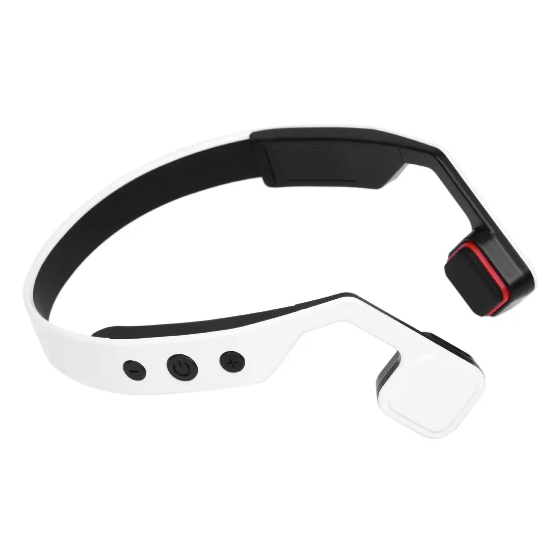 

Wireless Bluetooth 4.0 Bone Conduction Headphone Headset Built-in Mic Hands-free Color:white