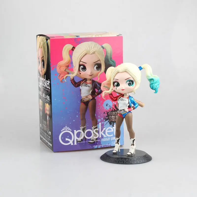

Q Posket Petit DC Comics Suicide Squad Harley Quinn PVC Action Figure Collectible Model Toys Doll 15cm