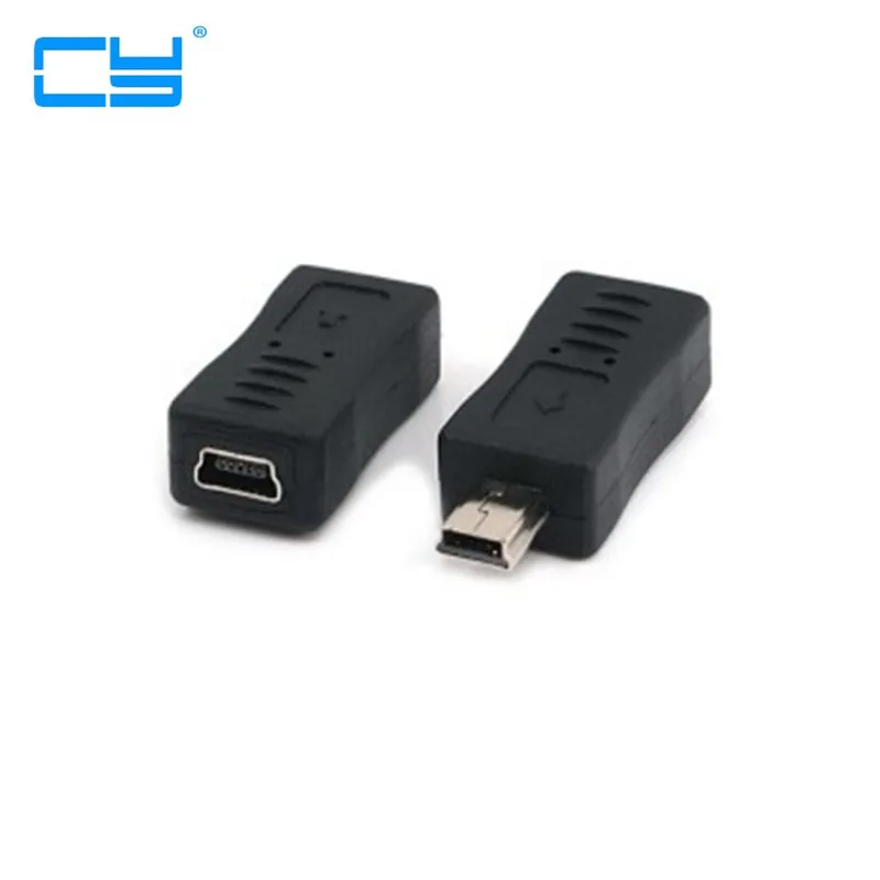 Mini Usb 2.0 5pin Male To 5pin Female Extension Connector Adapter