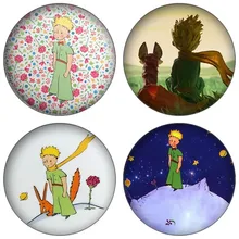 ZDYING 12 мм/16 мм/18 мм/20 мм/25 мм мультфильм маленькие принцы узоры круглый стеклянный кабошон купол Demo плоский задний делая результаты