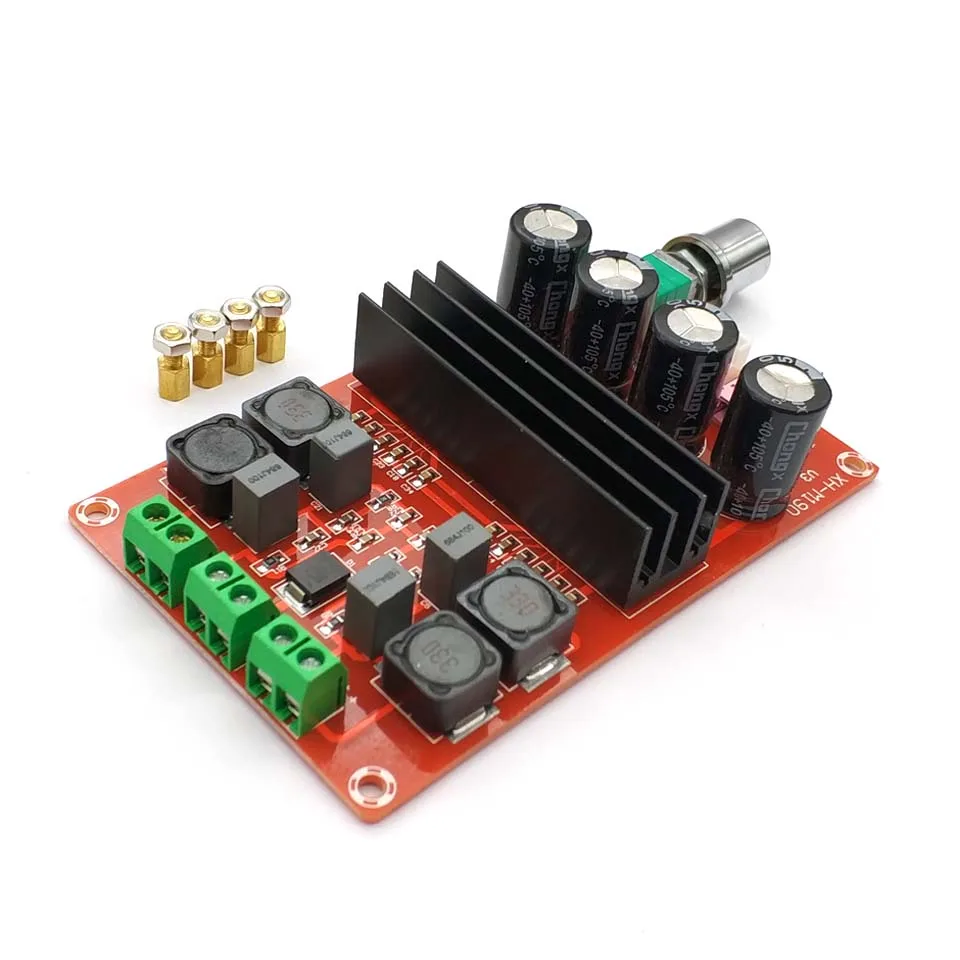 Цифровая аудиоплата TDA3116D2 Power Audio Amp 2 0 класс D XH M190 2*100W|Запасные части| |