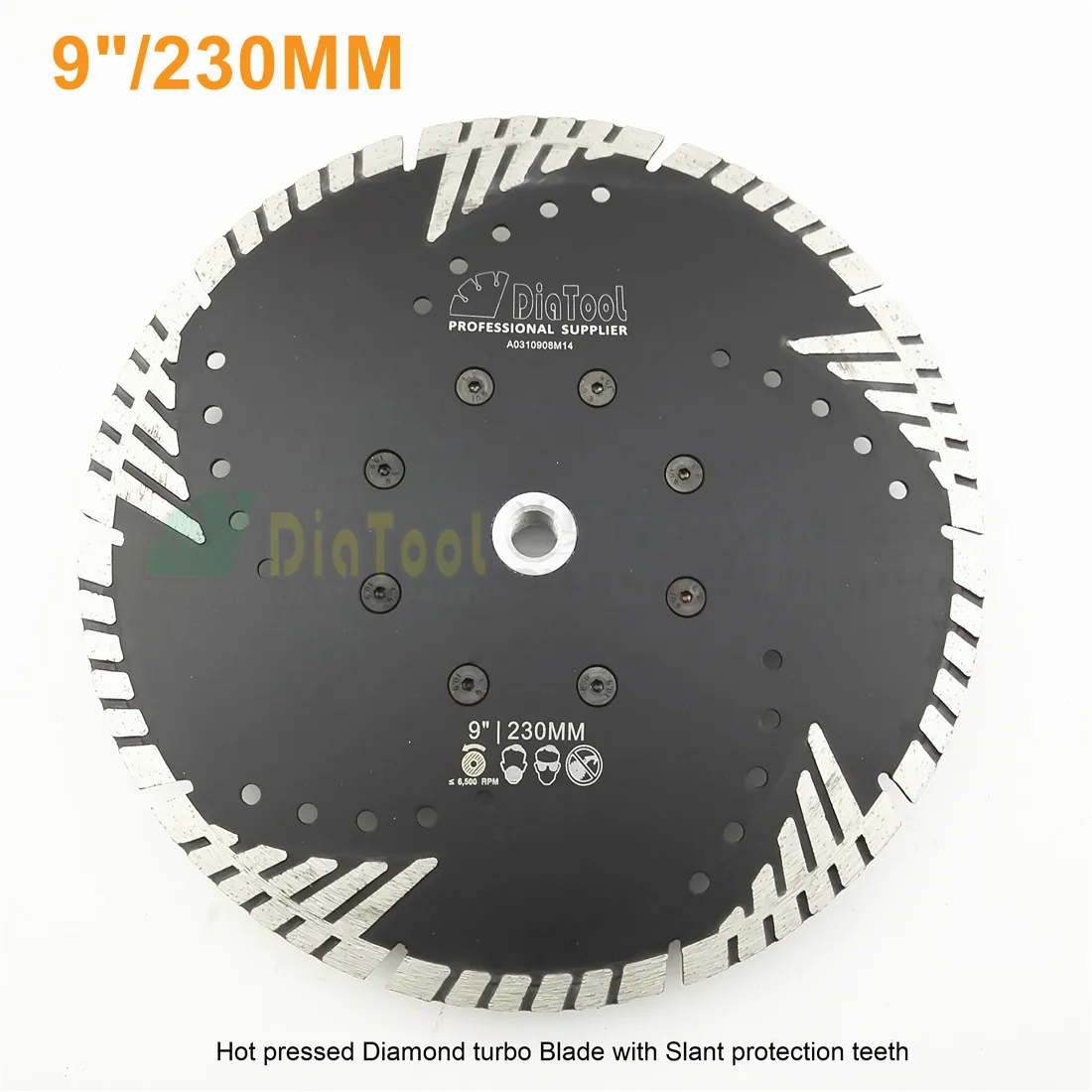 DIATOOL Diameter 9inch Diamond Disc For Granite Concrete Masonry M14