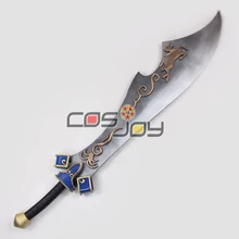 5" Dynasty Warriors xiaohou Dun/Hsiahou Tun большой меч ПВХ Реплика Косплей Реквизит-0758