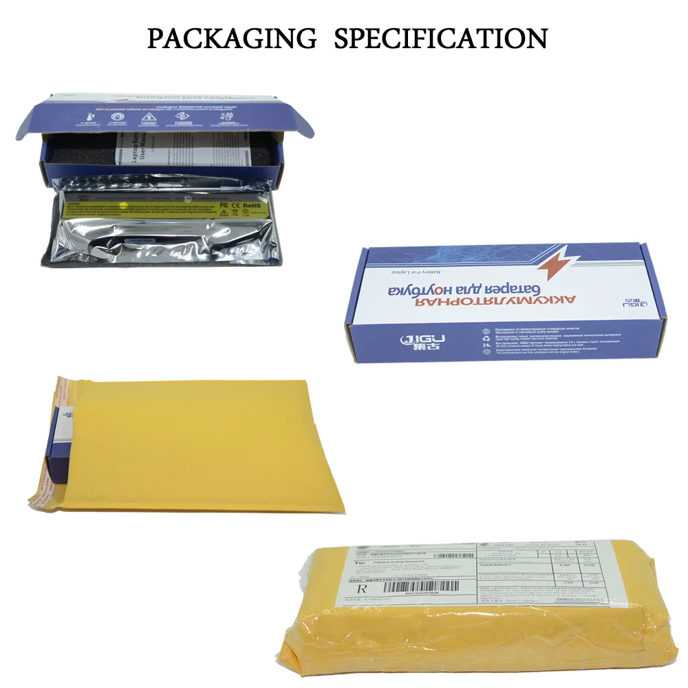 Аккумулятор JIGU 92P1138 для ноутбука ThinkPad R60 R60e R61 R61e R61i T60 T60p T61 T61p R500 T500 W500 SL400 SL500 SL300|laptop