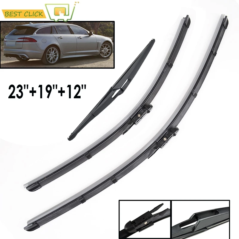 Misima Windshield Wiper Blades For Jaguar XF Sportbrake 2012 2013 2014 2015 2016 Front