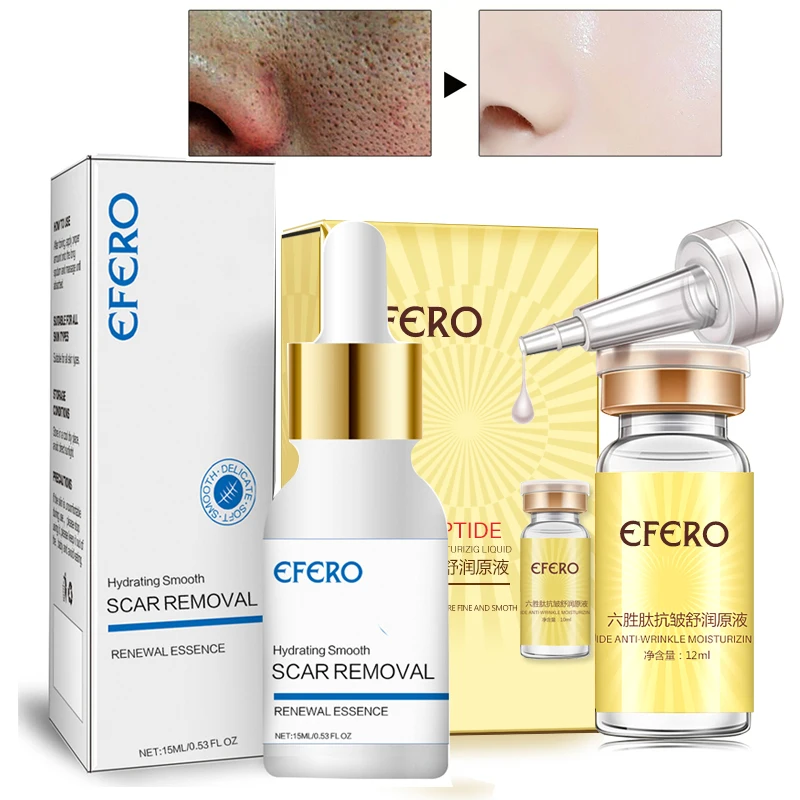 

EFERO Hyaluronic Acid Face Serum Skin Care Anti-Aging Anti-Wrinkle Anti-Acne Essence Moisturizing Serum Whitening for Face Cream