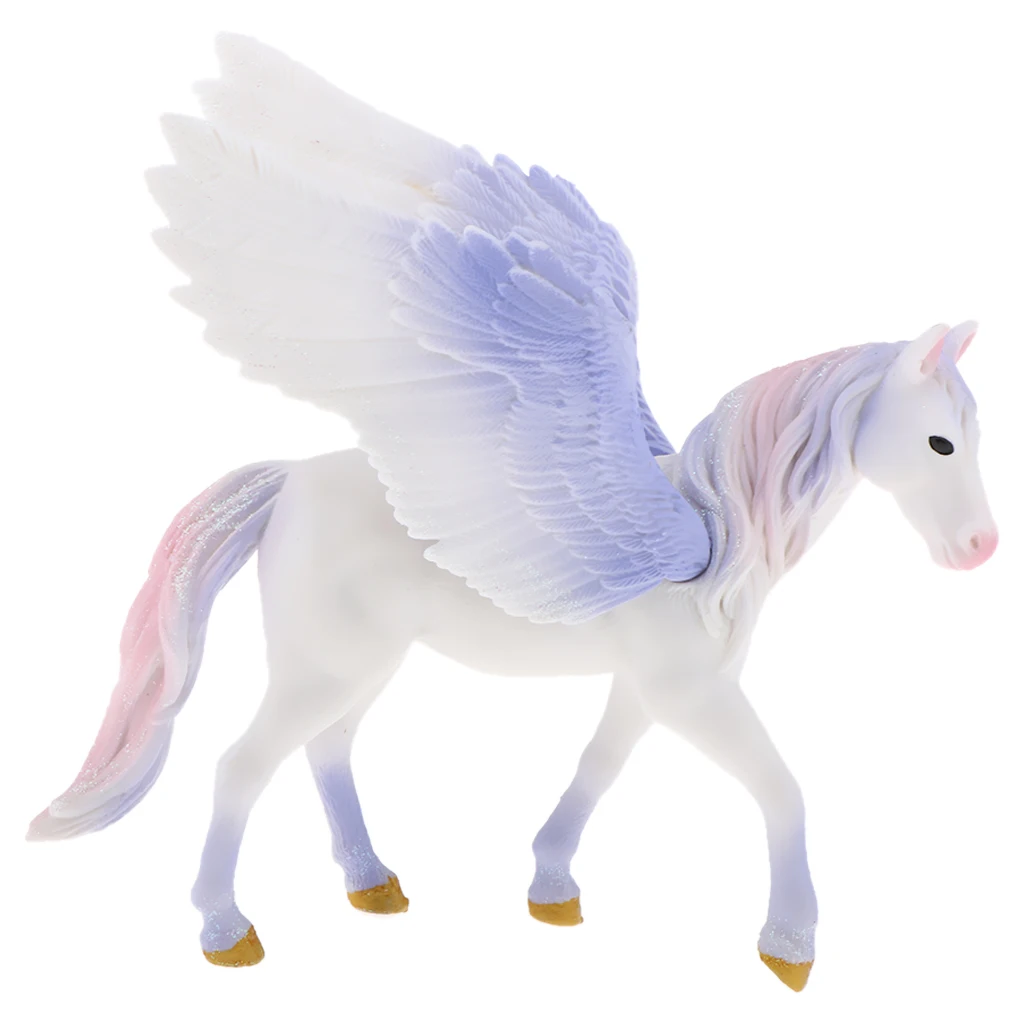 Lifelike Plastic Animal Figure Kids Toy Animal Model Horse Figurine Home Living Room Decor Educational Toys For Children