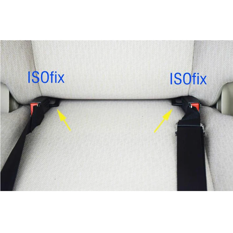 For VW Passat Car Seat ISOFIX Belt Connector Interfaces Guide Bracket Retainer Car Baby Child Chair Safety Seat Belts Holder