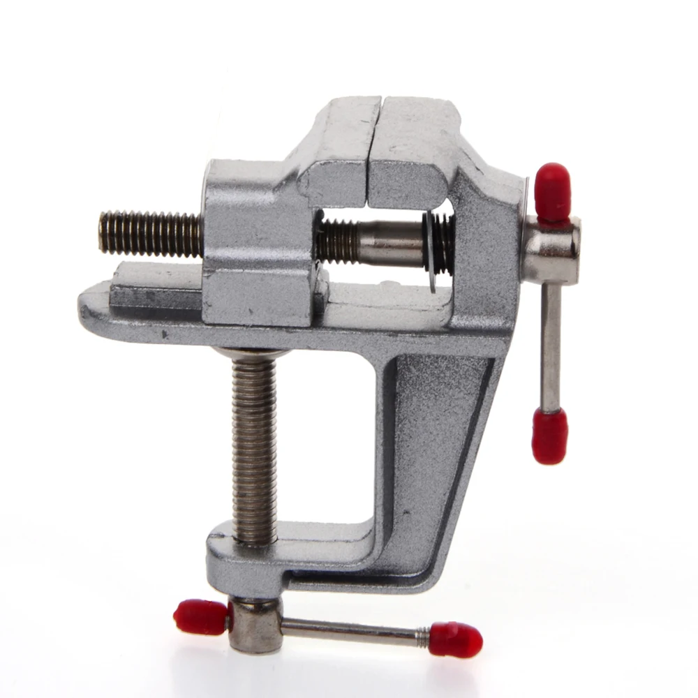 Mini table vise Universal Aluminum Alloy 360 degree rotating cnc