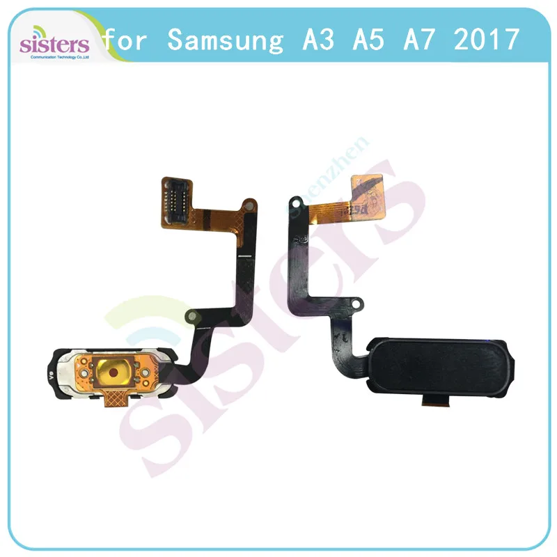 Отпечаток пальца гибкий кабель для Samsung Galaxy A3 A5 A7 Home Button A320 / A520 (2017) Touch ID Sensor