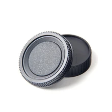 Osłona obiektywu aparatu + osłona tylna obiektywu Protector dla Minolta MD MC SLR aparatu i obiektywu tanie i dobre opinie NoEnName_Null Sony Minolta plastic Body Cover + Rear Lens Cap black