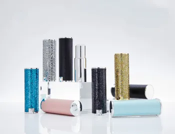 

100 pcs empty leather Lipstick Tube 12.1mm lipstick case cosmetic packing